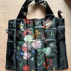 ♦︎新品未使用♦︎LOQI 撥水加工 エコバッグ 大人の花柄 ポケット付のサムネイル