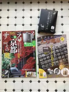 サライ 2022年10月号 付録つき(スキットル)