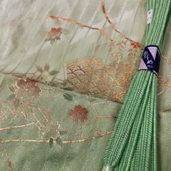 393 帯揚げ帯締めセット 振袖用 金彩 絞り 礼装 成人式