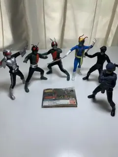希少 仮面ライダーブラックRX 栄光の10人ライダーソフビ - メルカリ