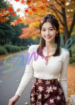 GS138 【1点物】 A4ポスター AI 写真 リアル 美女 グラビア 彼女