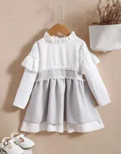 ワンピース　ドレス　110 女の子　フリル