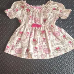 EARTHMAGIC チュニック 120cm クリーム色
