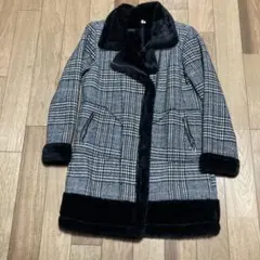 チェック コート