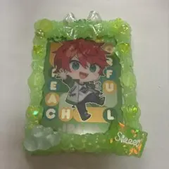 【トレカ付き】ホイップデコ トレカケース　緑 黄緑からぴち じゃぱぱイメージ