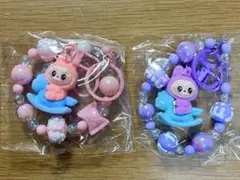 ラブブ　キーホルダー２点セット