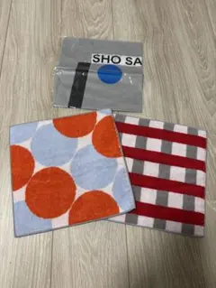 【美品】櫻井翔 言葉展 ミニタオル ハンカチ 3点セット(おまけ付き)