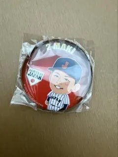 侍ジャパン ガチャガチャ 牧秀悟 缶バッジ