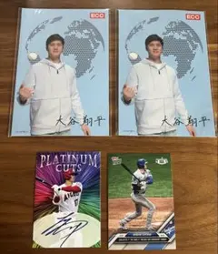 大谷翔平/Topps Now/PLATINUM CUTS/ポストカード