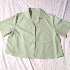 クロップド シャツ