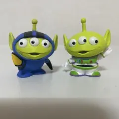 ないしょトークFig. コスチュームエイリアン カプセルトイ ガチャ 2点セット