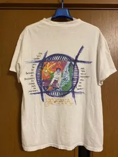 90's USA製 Santana Tシャツ ロック ビンテージ Cream santana01.jpg