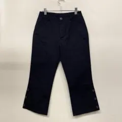 Sarah brand farm ネイビー 七部丈 パンツ