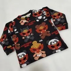 HYSTERIC MINI あみぐるみ薄手長袖カットソー