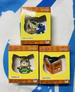 ニャルト！　ピンズ　3種セット　カカシ　ナルト　サスケ