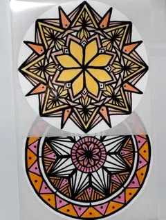 33 デザインシール　2枚セット　ハンドメイド