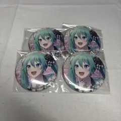 初音ミク プロセカ 缶バッジグリ缶 40C - メルカリ