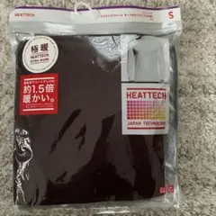 未使用　極暖　ヒートテックエクストラウォーム タートルネックＴ(九分袖)サイズS