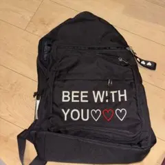ブラック BEE WITH YOU リュック