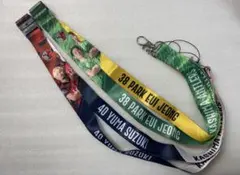 鹿島アントラーズ　#鹿島国立　ネックストラップ　鈴木優磨　パク ウィジョン