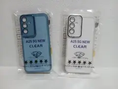 Galaxy A25 5G クリアケース 2色セット