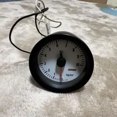 旧車　メーター　☆ 大森　Omori 52パイ　機械式　2点セット　⭐︎ 希少 大森 52mm 2連メーター 油温 油圧 メーター OMORI 52パイ