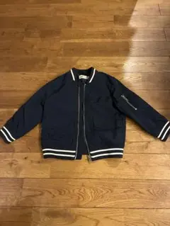H&M ネイビー ジップアップジャケット