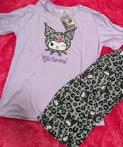 しまむら　豹柄　サンリオ　クロミ　パイル　パジャマ　ルームウェア　Lサイズ 新品