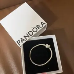 限定非売品】 PANDORA パンドラ フラワーモチーフ ブレスレット 17 