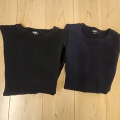 ［Mサイズ］UNIQLO ウォッシャブルミラノリブクルーネックセーター