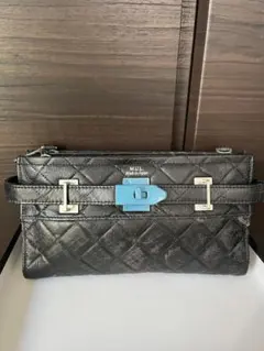 【極美品】MULエムユーエル キルティング ショルダーウォレット 財布 斜め掛け 極美品】MULエムユーエル キルティング ショルダーウォレット