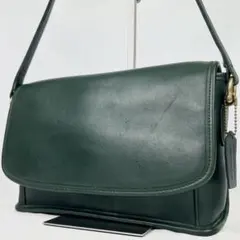 激レアな未使用品✨️OLD COACH　ショルダーバッグ　グリーン　金具 2025年最新】オールドコーチ ショルダーバッグ グリーンの人気