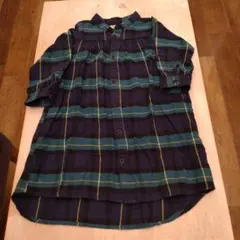BREEZE チェック柄ネル生地長袖ワンピース110cmお値下げしました！