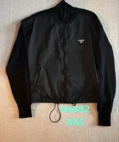 ♦︎美品♦︎ PRADA ブラック ナイロンジャケット PRADA プラダ ナイロンジャケット ジップアップ ブルゾン ブラック