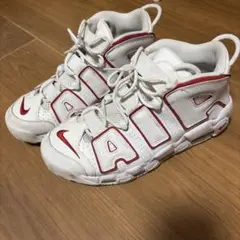 Nike Air More Uptempo ホワイト/レッド　　26cm