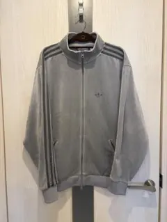 アディダス ベッケンバウアーベロアトラックジャケット ライトオニキス サイズS