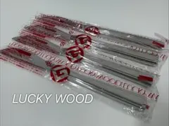 【新品・未使用】LUCKY WOOD フォーク4点セット 日本製のサムネイル