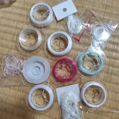 ナイロンコード スプール 透明 ピンク 青