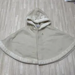 ミキハウス  ベビー　ポンチョ