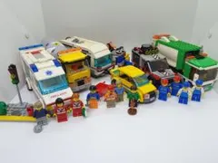 レゴ シティ 働く車 5点 まとめ売り ジャンク品