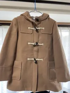 AVV ベージュ ダッフルコート フード付き