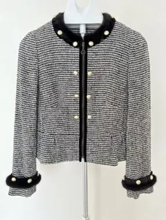 2025年最新】LANVIN COLLECTION レディース ノーカラージャケットの