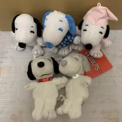 PEANUTS スヌーピー ぬいぐるみ　マスコット　まとめ売り スヌーピー Peanuts スヌーピー サリー WOW！ソフトビーン