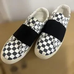 レザー スリッポン