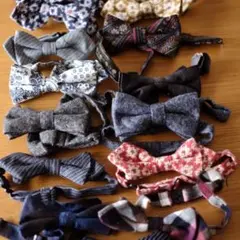 蝶ネクタイ アソート 15本セット まとめ売り メンズ ボウタイ 古着