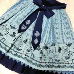 axes femme ディズニー 不思議の国のアリス スカート kawaii