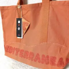 【新品タグ付】CAMPER カンペール キャンバス トートバッグ オレンジのサムネイル