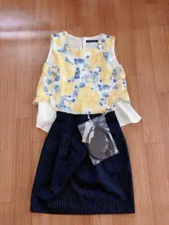 【スカートタグ付】コーデ売り レディーススカート トップセット♡