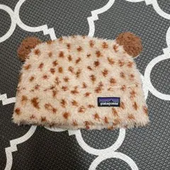 Patagonia ベビー帽子 クマ耳 フリース