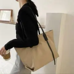 バッグ トート 肩がけ ナイロン 軽い A4 就活 ビジネス ヨガ マザーズ